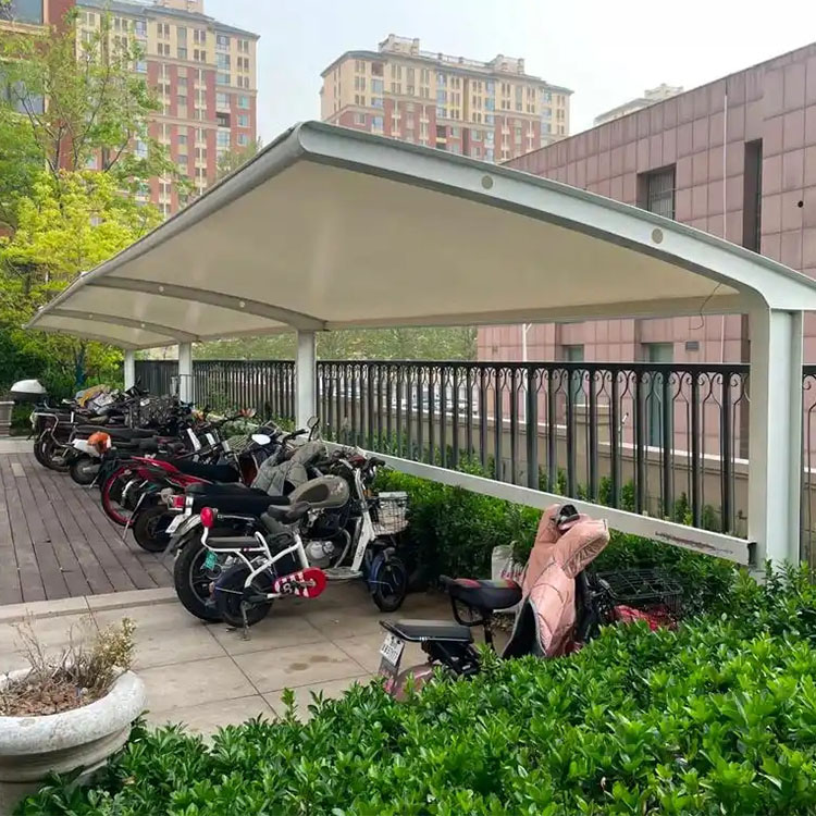 东丰县膜结构电动车棚